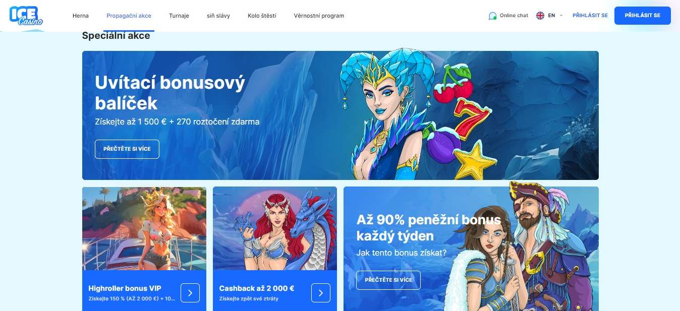 ICE Casino Promotions
