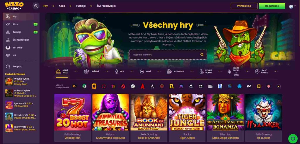 BizzoCasino recenze