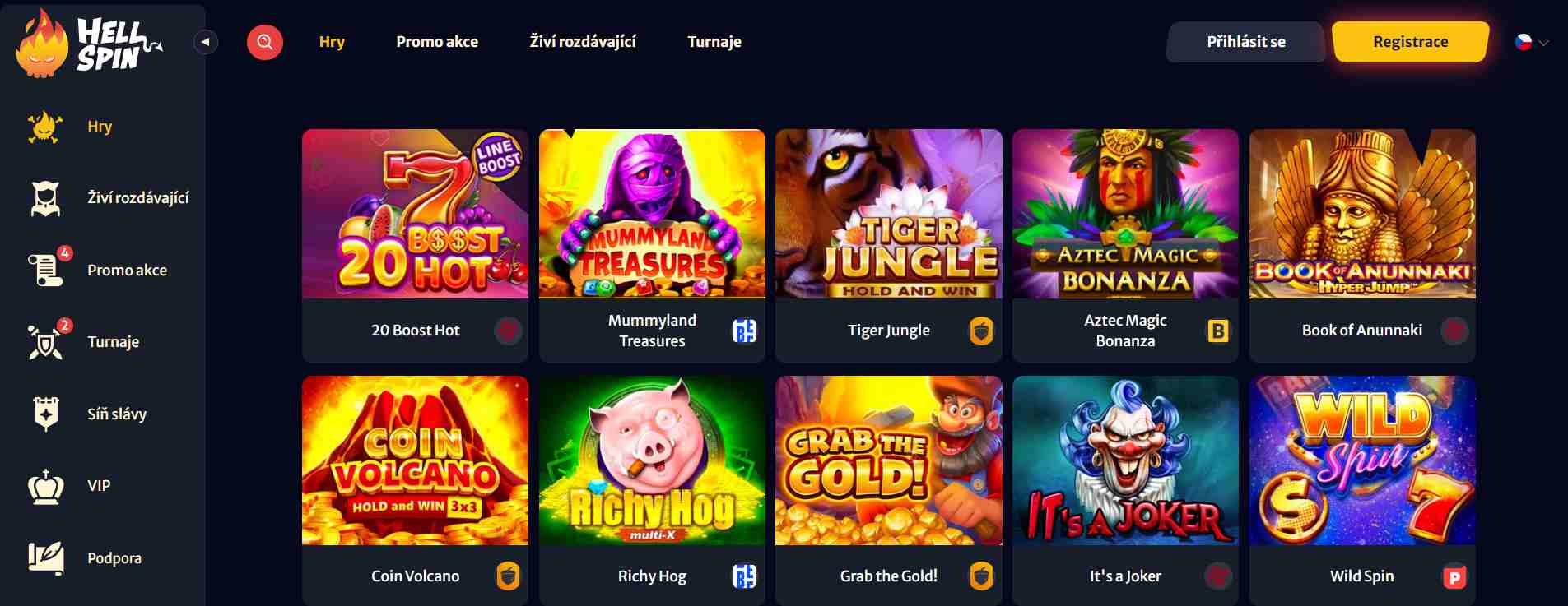 HellSpin recenze