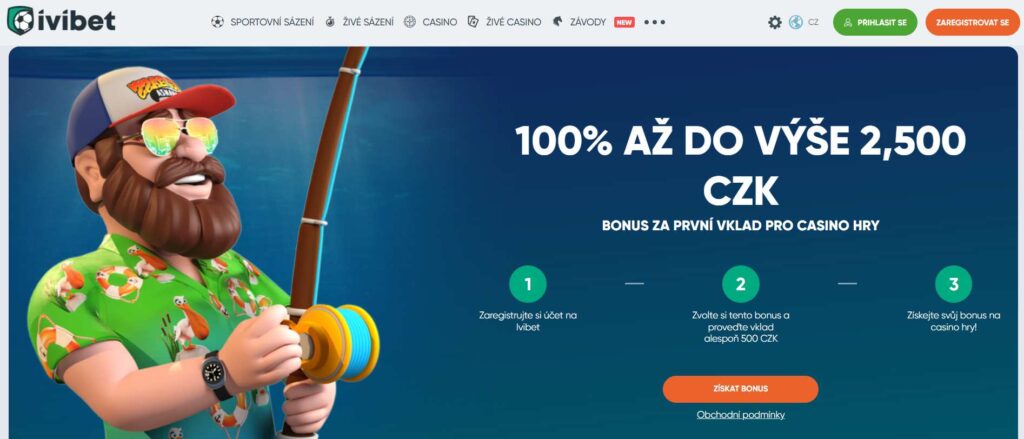 Uvítací bonus Ivibet