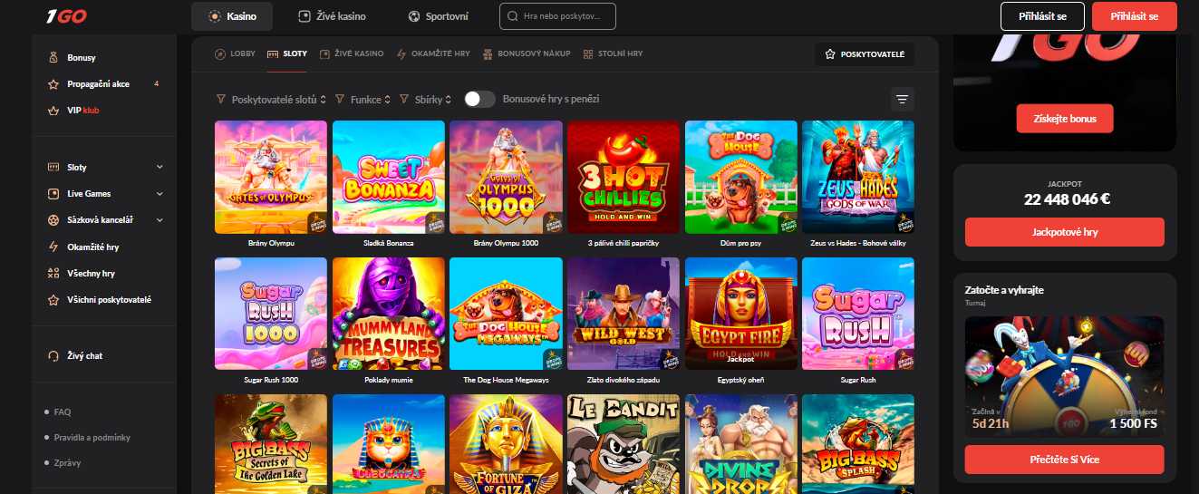 1GoCasino Casino Games, ceska-kasina.com