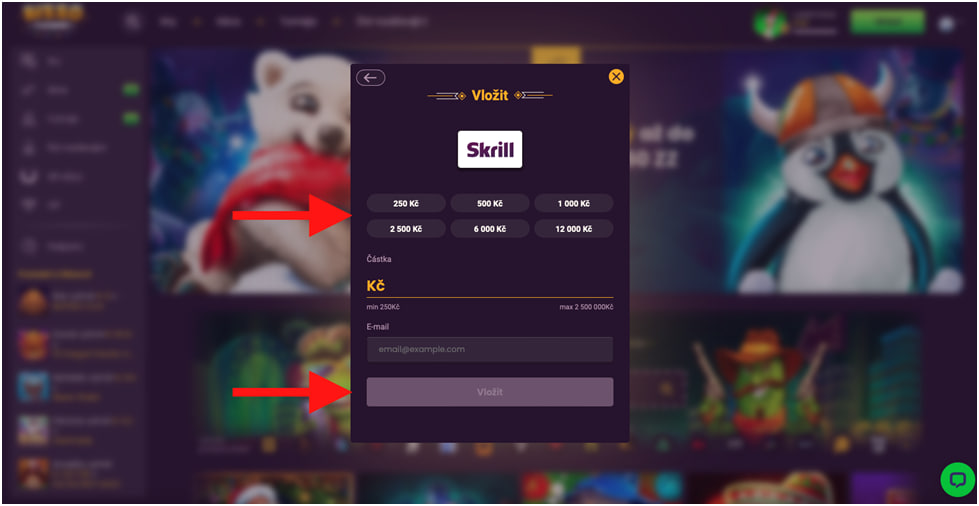 platební bránu Skrill