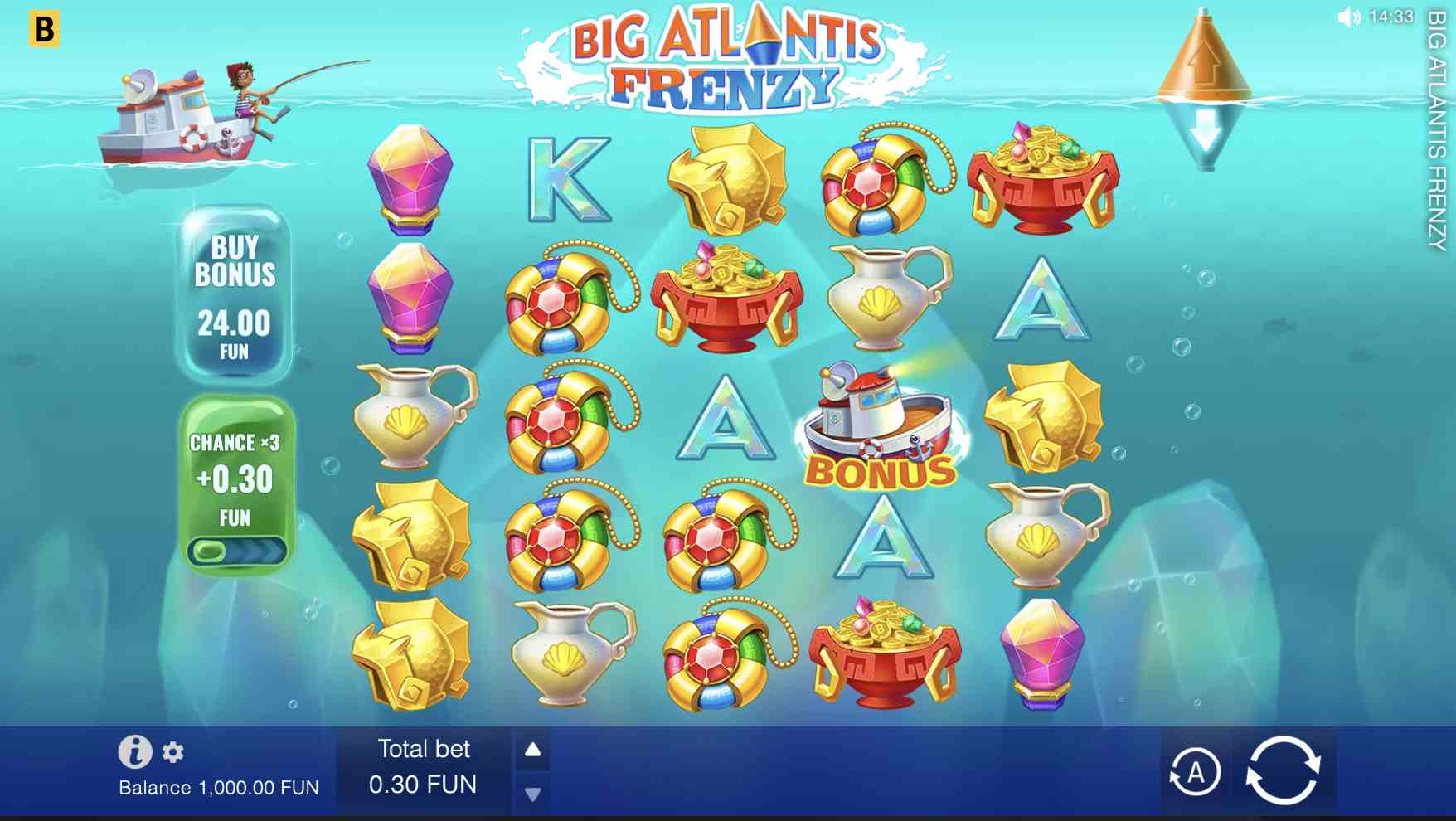 Big Atlantis Frenzy