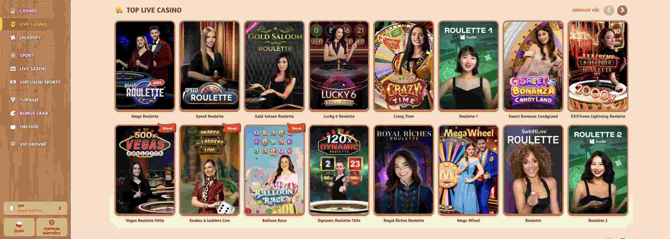 billybets top live casino