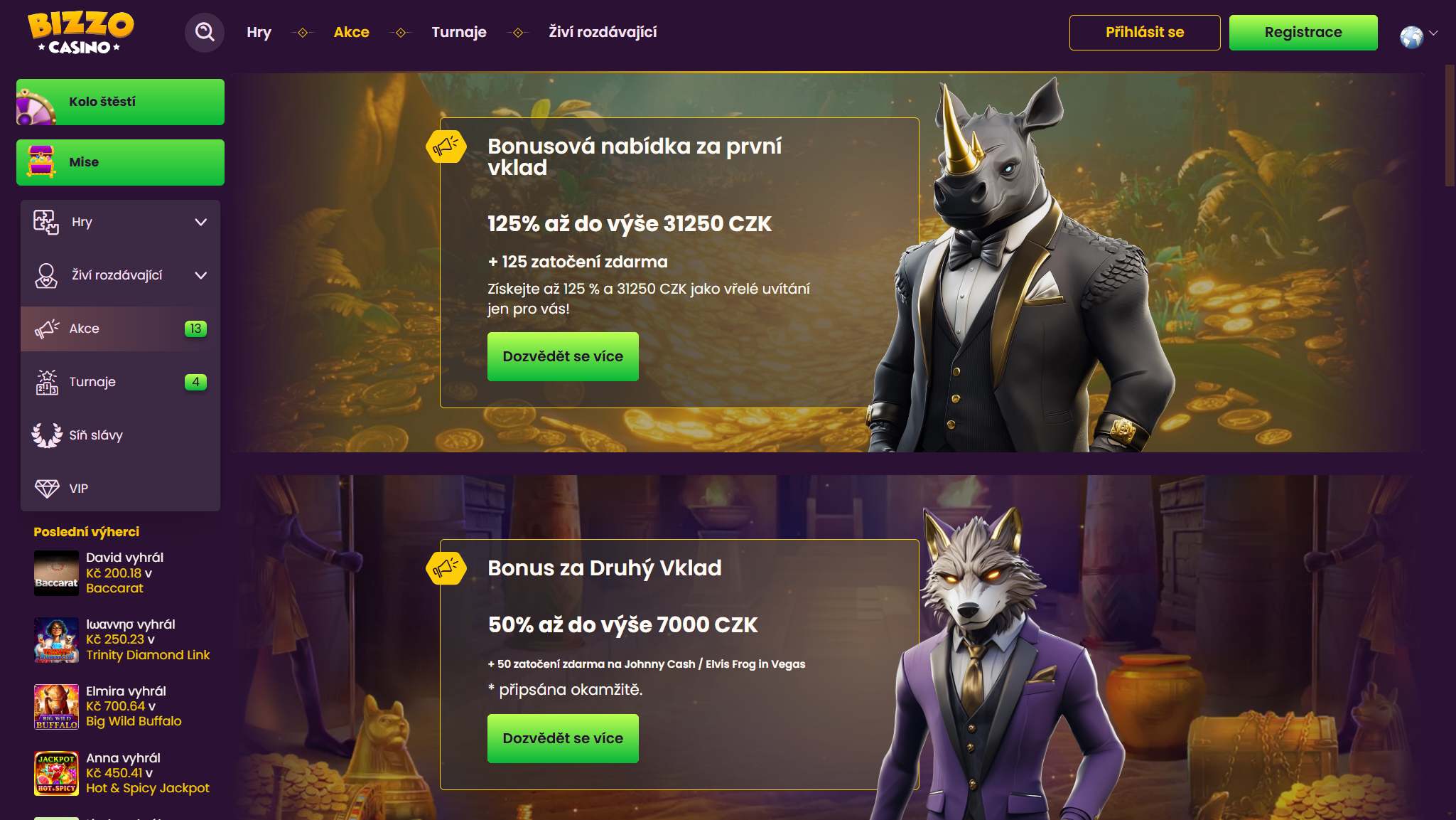 Bizzo Casino Bonusy v České Republice, ceska-kasina.com