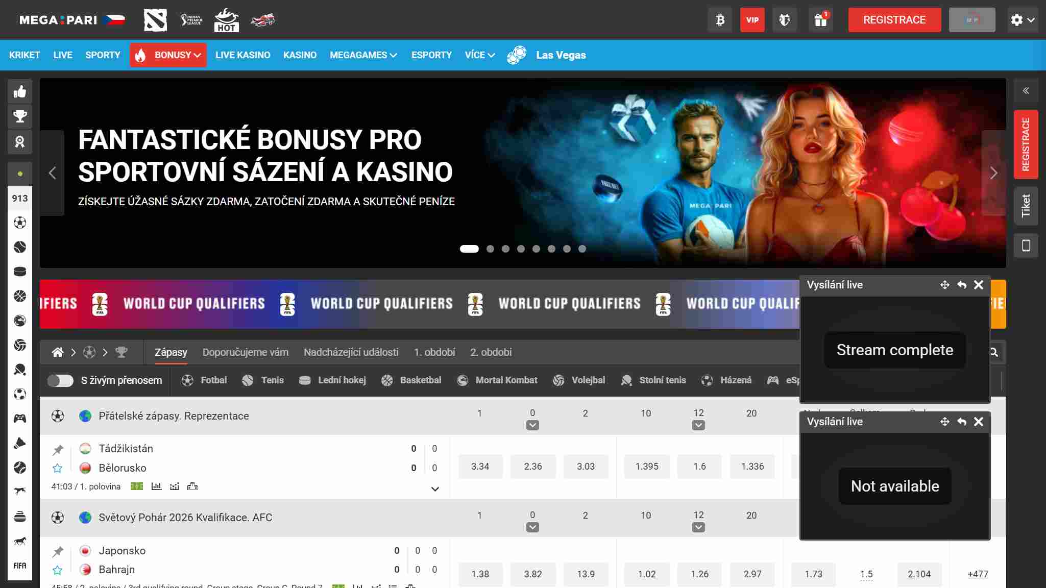 megapari ceska-kasina